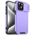 iPhone 15 Case Slide Camera Cover - Purple