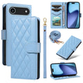 iPhone Air Wallet Cover with strap - Blue