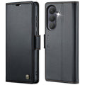 CASEME Samsung Galaxy S26 Wallet Cover RFID Blocking Stand - Black