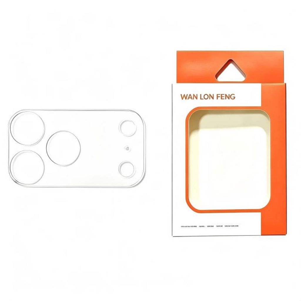 iPhone 18 Pro Lens Protector Tempered Glass Full Coverage - Transparent — Övrigt