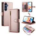 Samsung Galaxy S26 Plus Wallet Cover with Strap - Pink