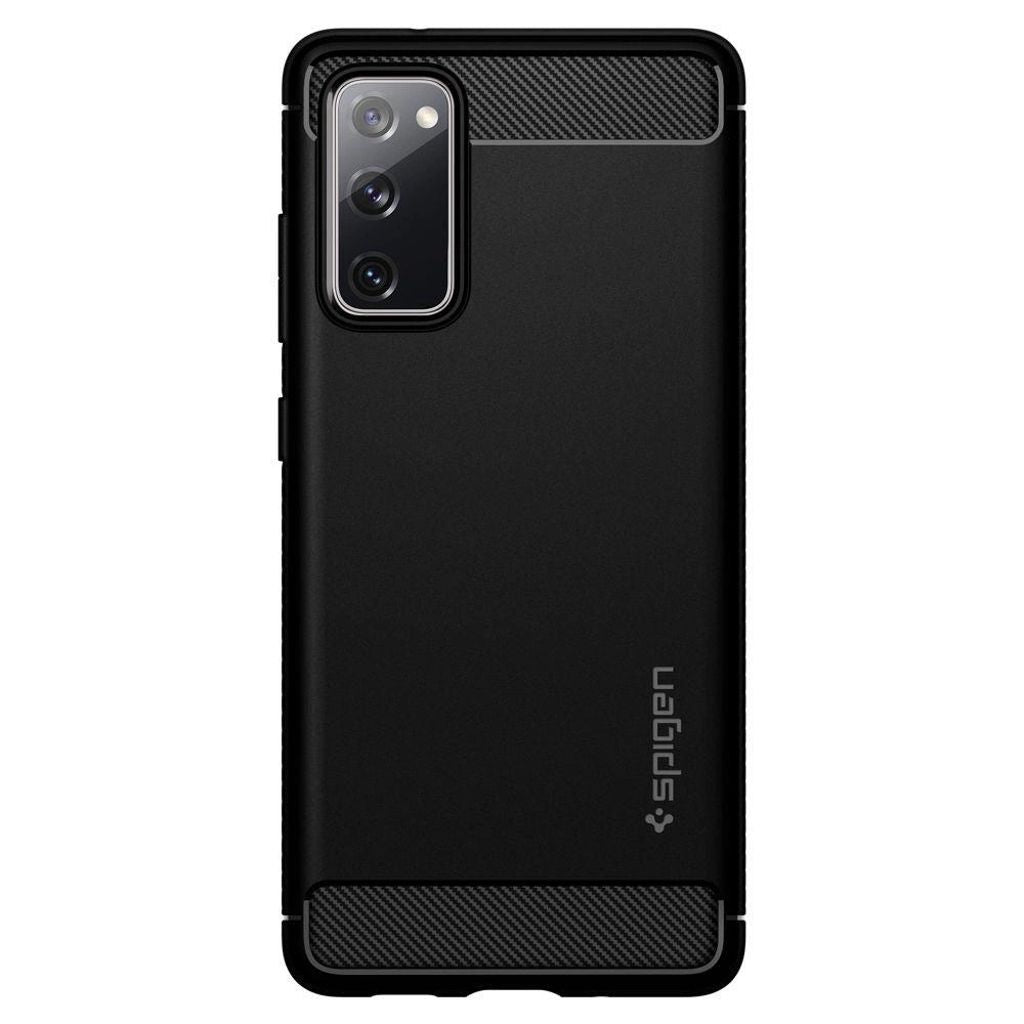 Spigen Samsung  Galaxy S20 FE Rugged Armor Case - Matte Black