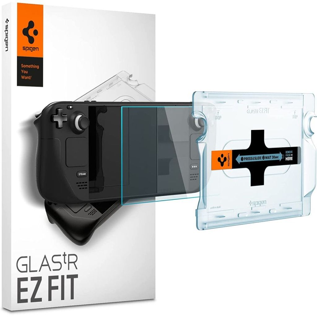 Spigen Steam Deck Tempered glass screen protector Glas.Tr "Ez Fit"