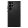 Spigen Samsung Galaxy S23 Ultra Liquid Air Case - Matt Svart — Spigen