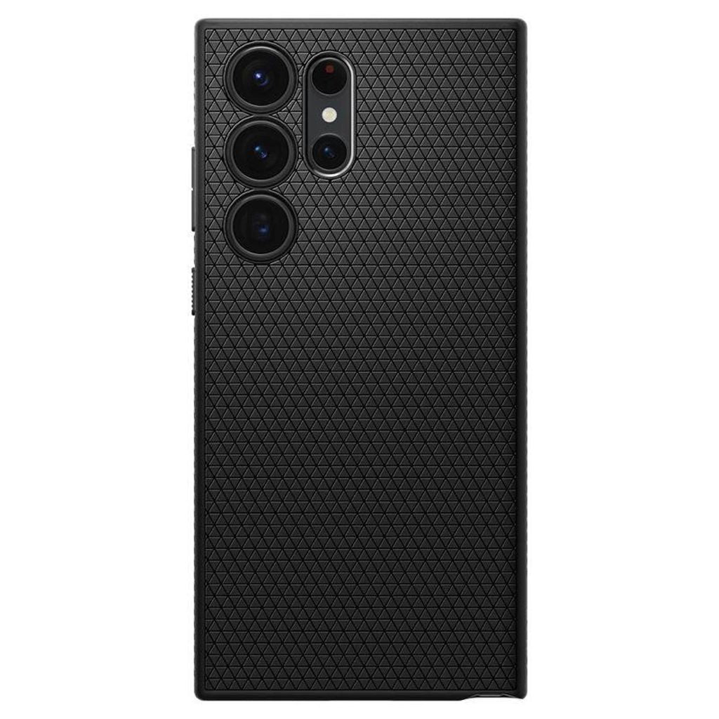 Spigen Samsung Galaxy S23 Ultra Liquid Air Case - Matt Svart — Spigen