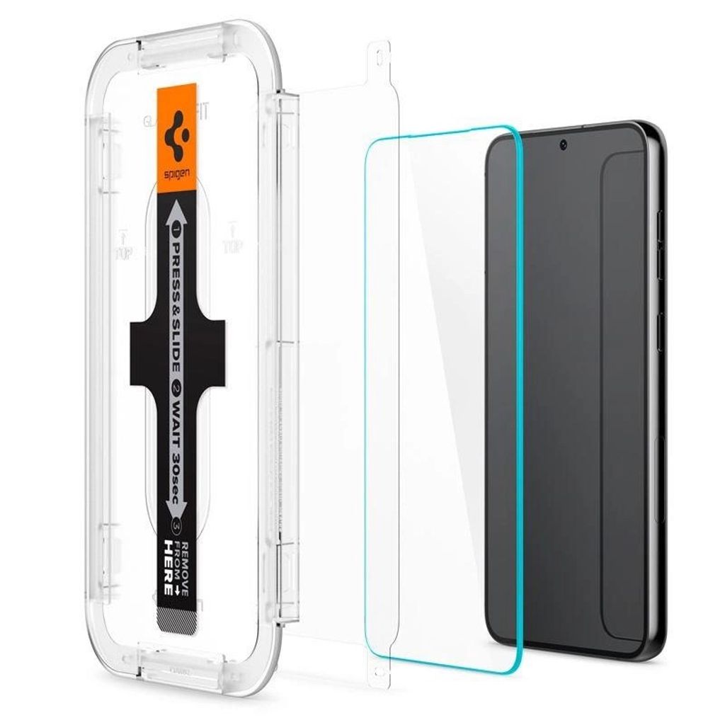 Spigen Samsung Galaxy S23 Glas.Tr "Ez Fit" screen protector Härdat Glas, 2-Pack — Spigen