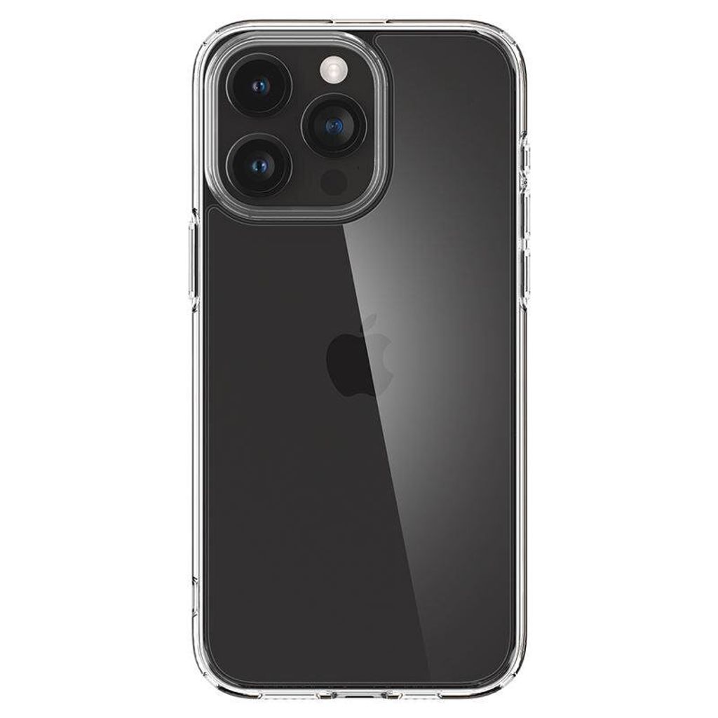 Spigen iPhone 15 Pro Max Crystal Hybrid Case - Crystal Clear — Spigen