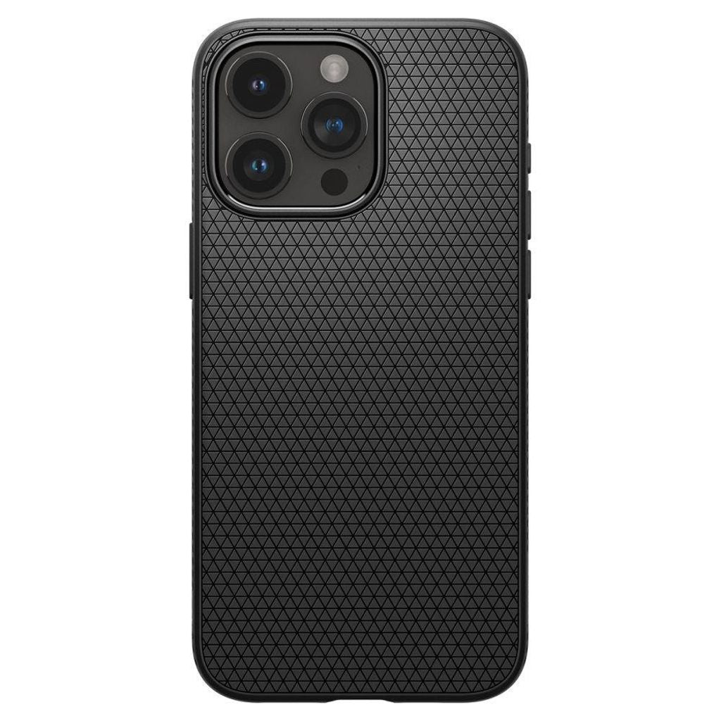 Spigen iPhone 15 Pro Case Liquid Air - Matte Black — Spigen