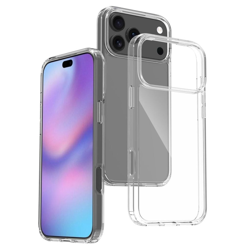 iPhone 18 Pro Max/17 Pro Max MagSafe Case with Acrylic Back - Transparent — Övrigt