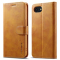 LC.IMEEKE iPhone 17e/16e Wallet Cover - Gray