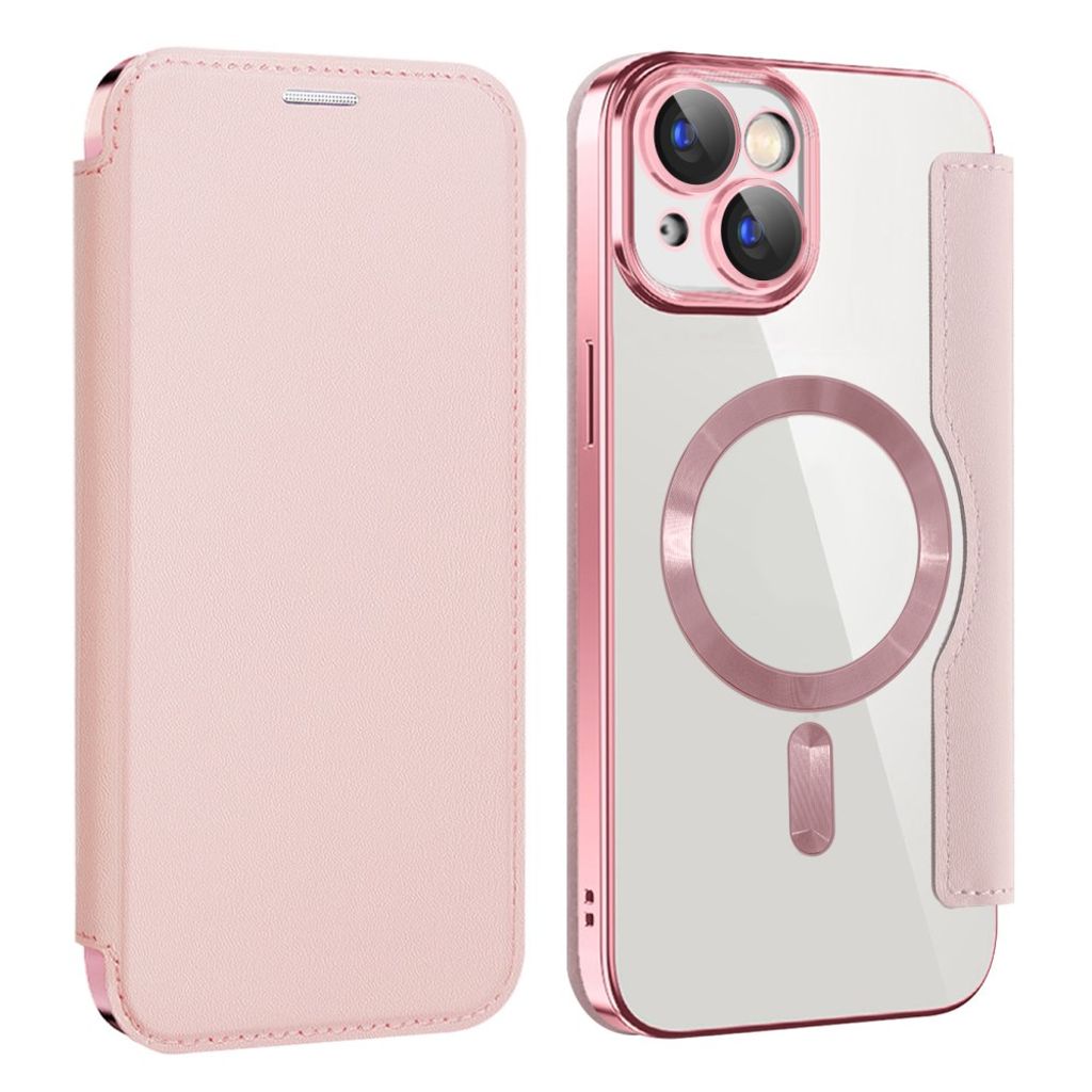 AMORUS iPhone 15 Plus Cover with MagSafe - Pink