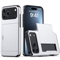 Case with Card Slot iPhone 18 Pro, iPhone 17 Pro - Silver — Övrigt