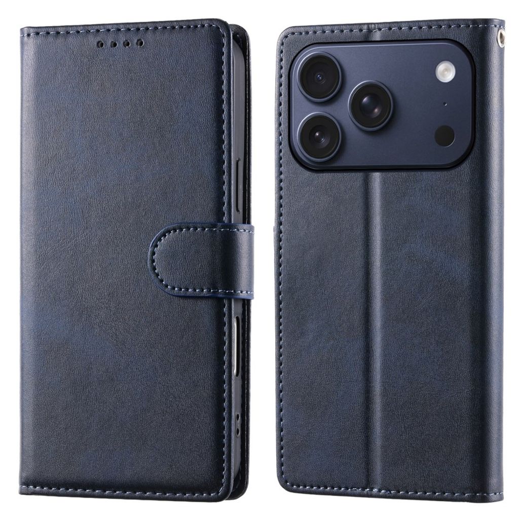 Wallet Cover with Stand iPhone 18 Pro, iPhone 17 Pro - Blue — Wallet
