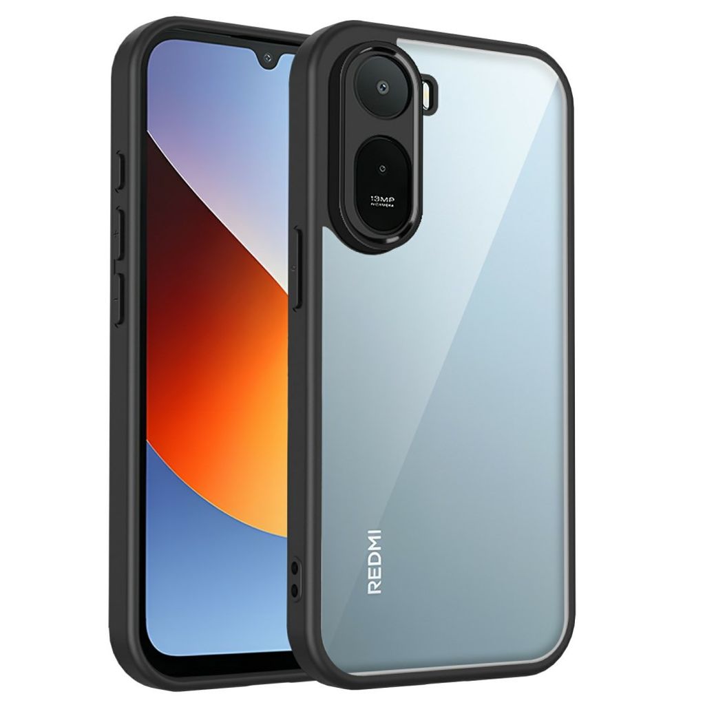 Xiaomi Redmi A7 Pro Shock proof Case - Black/Transparent