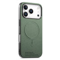 iPhone 18 Pro Max/17 Pro Max MagSafe Case with Textile Back - Green — Övrigt