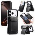 CASENEO iPhone 18 Pro Max/17 Pro Max MagSafe Detachable Wallet Case - Black — CASENEO