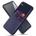 Sony Xperia 10 VII Case with Card slot - Blue
