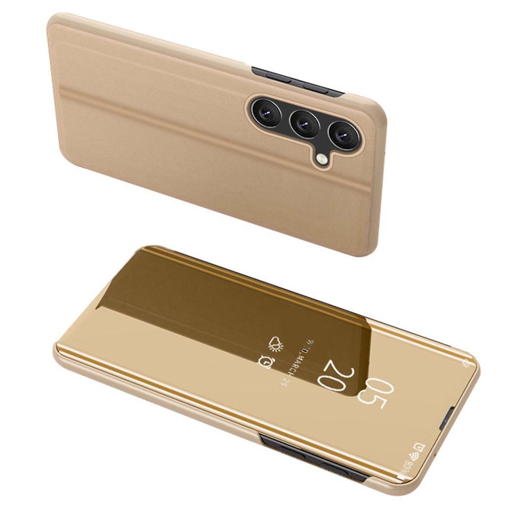 Samsung Galaxy S25 FE Cover with Stand - Gold