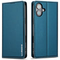 LC.IMEEKE iPhone 17 Wallet Cover - Blue