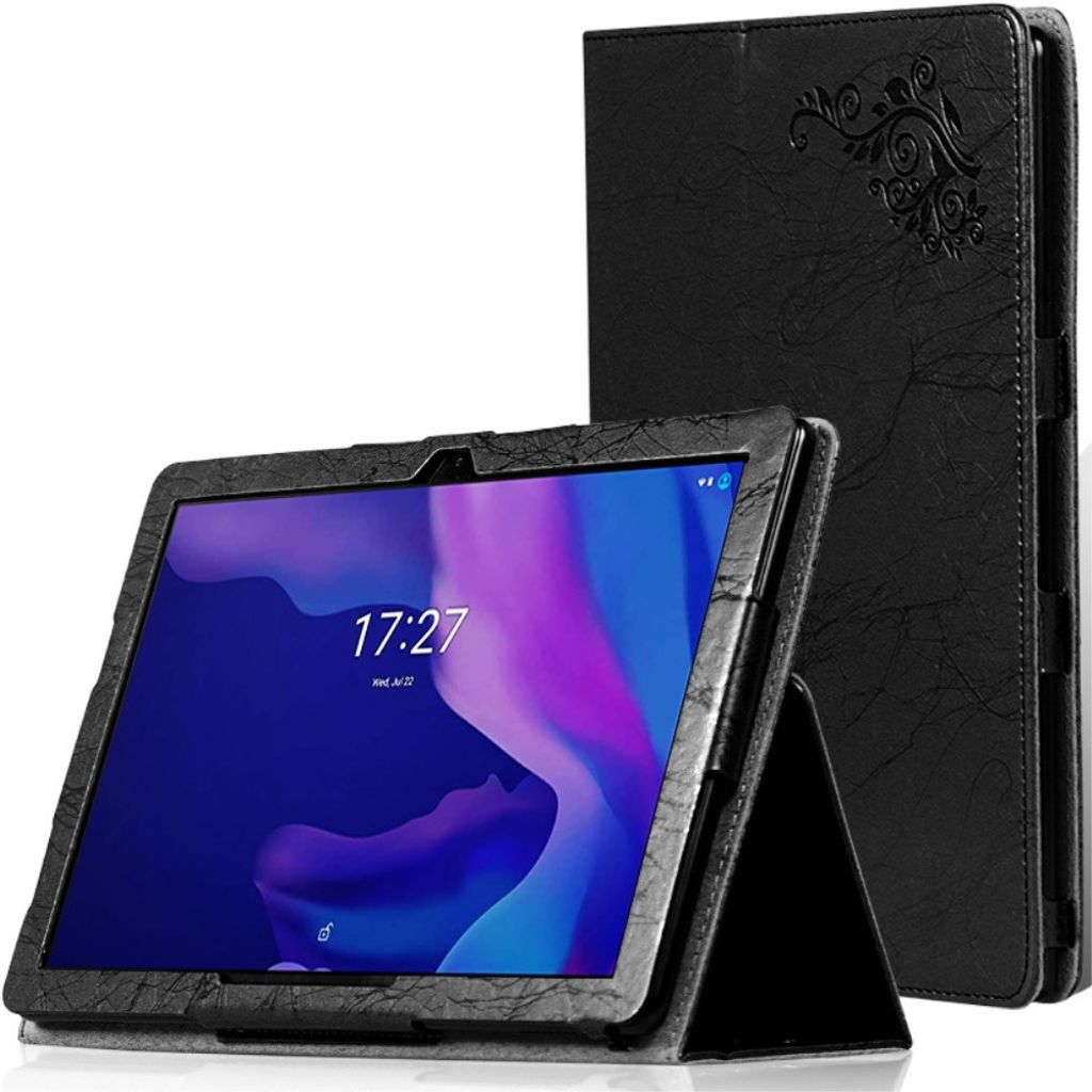 TCL Tab 10L Imprinted Cover - Black