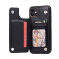 iPhone 11 Case with Card slots - Black