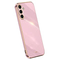 XINLI Samsung Galaxy A16 Case with gold frame - Purple