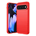 Google Pixel 11 Pro XL TPU Case Carbon Fiber Texture - Red — Google
