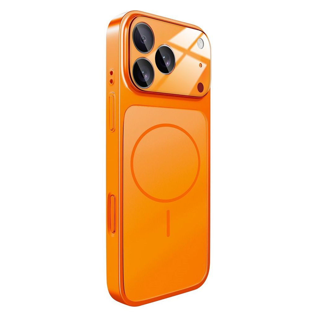 iPhone 17 Pro Max Shockproof MagSafe Case - Orange