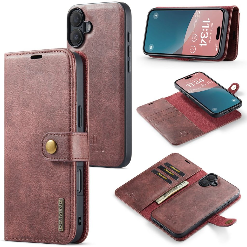 DG.MING iPhone 16 cover - Dark Brown — DG.MING