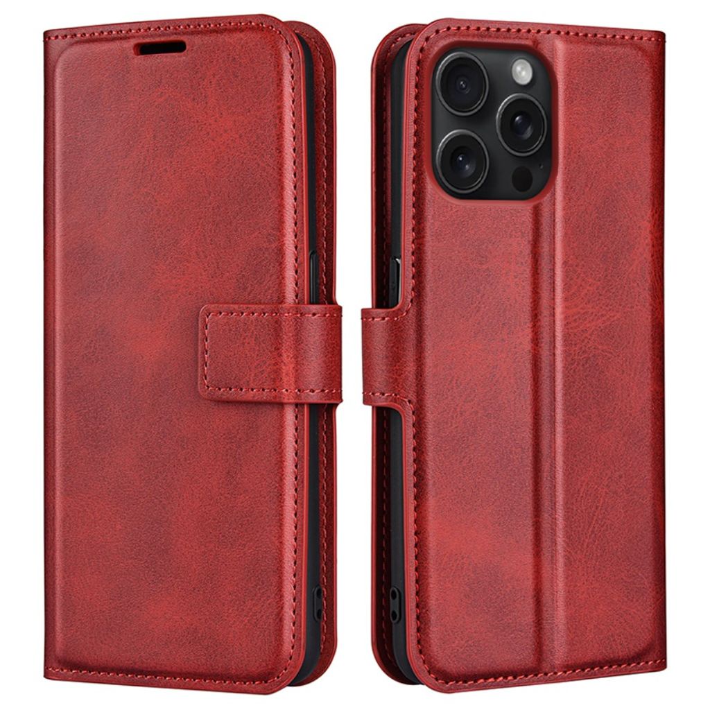 iPhone 16 Pro Wallet cover - Red — Övrigt