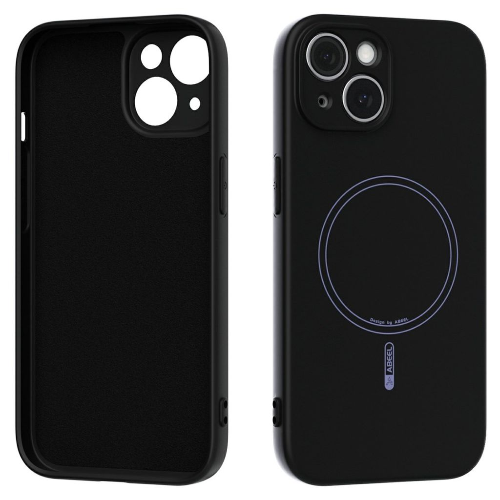 ABEEL iPhone 13 Case MagSafe Liquid Silicone – Black — ABEEL