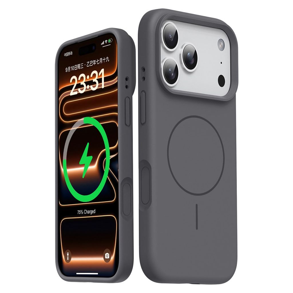 iPhone 18 Pro/17 Pro MagSafe Case in Silicone - Grey — Övrigt