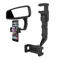 Mobile phone holder for the rearview mirror/car - Black — Hurtel