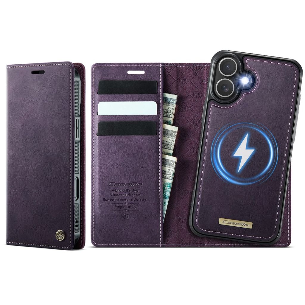 CASEME iPhone 17 Cover with MagSafe - Purple