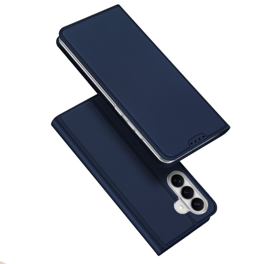 DUX DUCIS Samsung Galaxy S26 Wallet Cover Stand/Card Holder - Blue