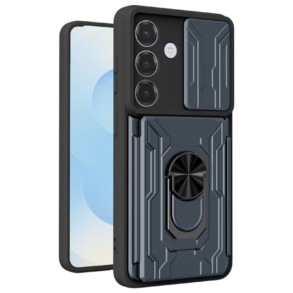 Samsung Galaxy A37 5G Case Kickstand Camera Slider - Titanium Grey — Samsung