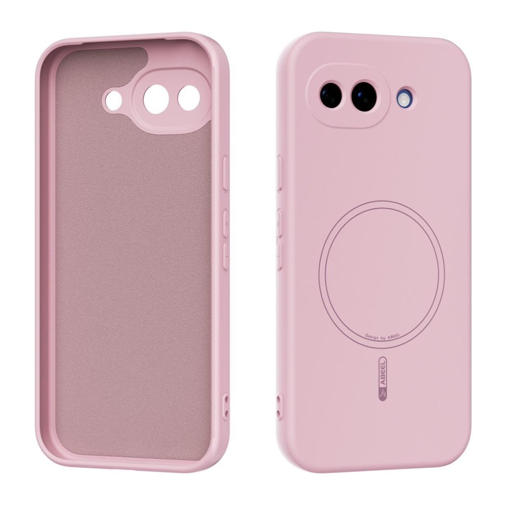 ABEEL Google Pixel 10a MagSafe Compatible Silicone Case - Pink
