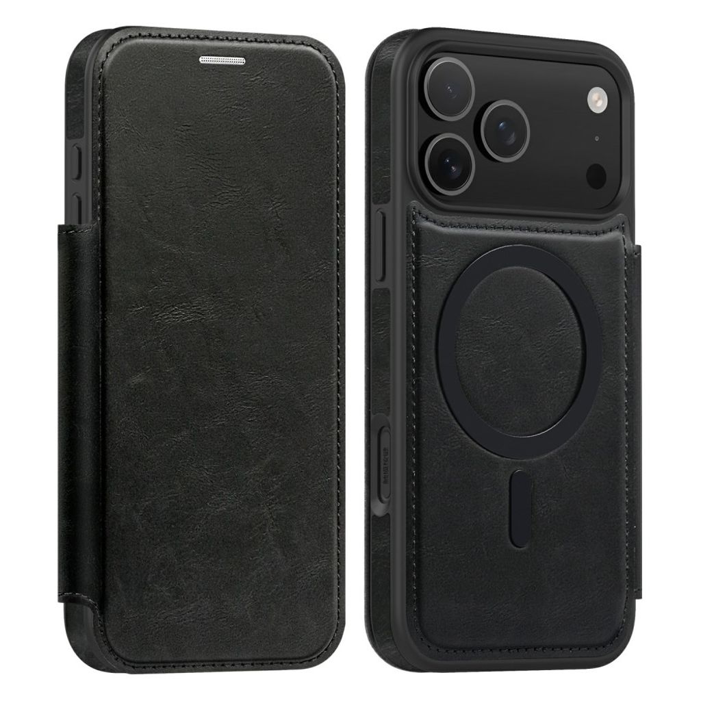 iPhone 17 Pro Max MagSafe Cover with Card Slots - Black — Övrigt