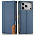 N.BEKUS iPhone 18 Pro Max/17 Pro Max Wallet Cover RFID Blocking - Blue — N.BEKUS