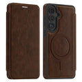 Samsung Galaxy S26 Plus MagSafe Wallet Cover - Dark Brown — Samsung