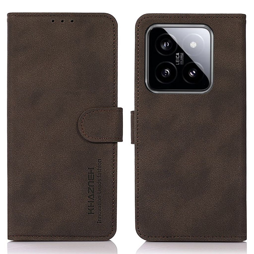 KHAZNEH Xiaomi 14 Pro cover - Brown — KHAZNEH