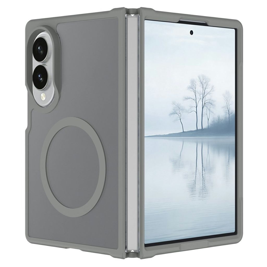 Samsung Galaxy Z Fold8 MagSafe Case with Acrylic Back - Grey — Samsung