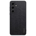 Samsung Galaxy S25 Casewith Wood Texture - Black