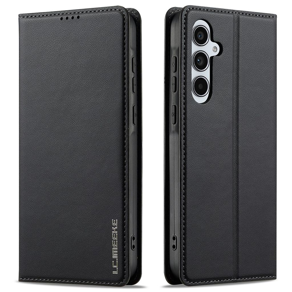 LC.IMEEKE Samsung Galaxy A17 5G Wallet Cover - Black