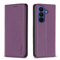 BINFEN COLOR Samsung Galaxy A57 5G BF18 Wallet Cover Card Holder Stand - Dark Purple — BINFEN