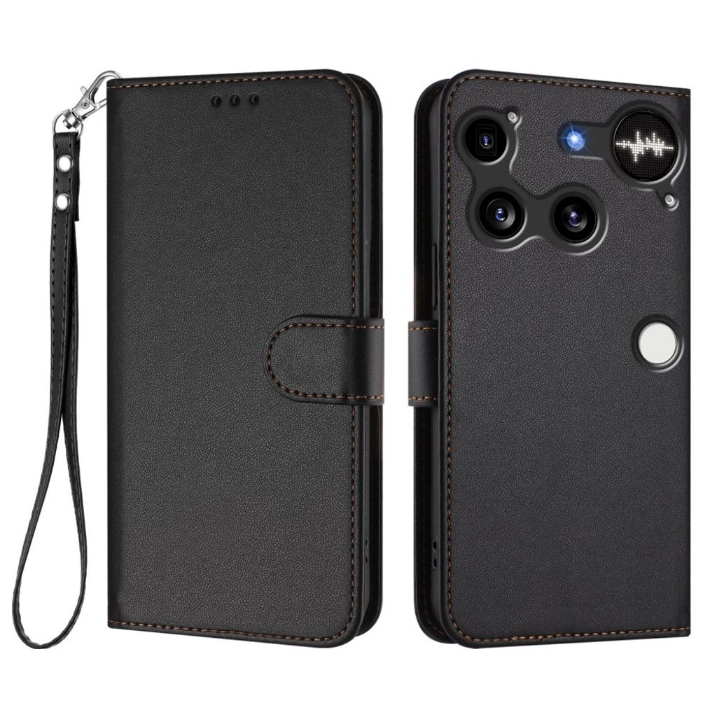 Nothing Phone (3) 5G Wallet Cover Stand Card Holder - Black — Nothing