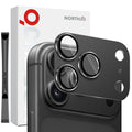 NORTHJO iPhone 18 Pro Max Lens Protector Metal Tempered Glass - Black — NORTHJO