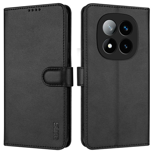 AZNS Xiaomi Redmi Note 14 Pro 5G Wallet Cover - Black — AZNS