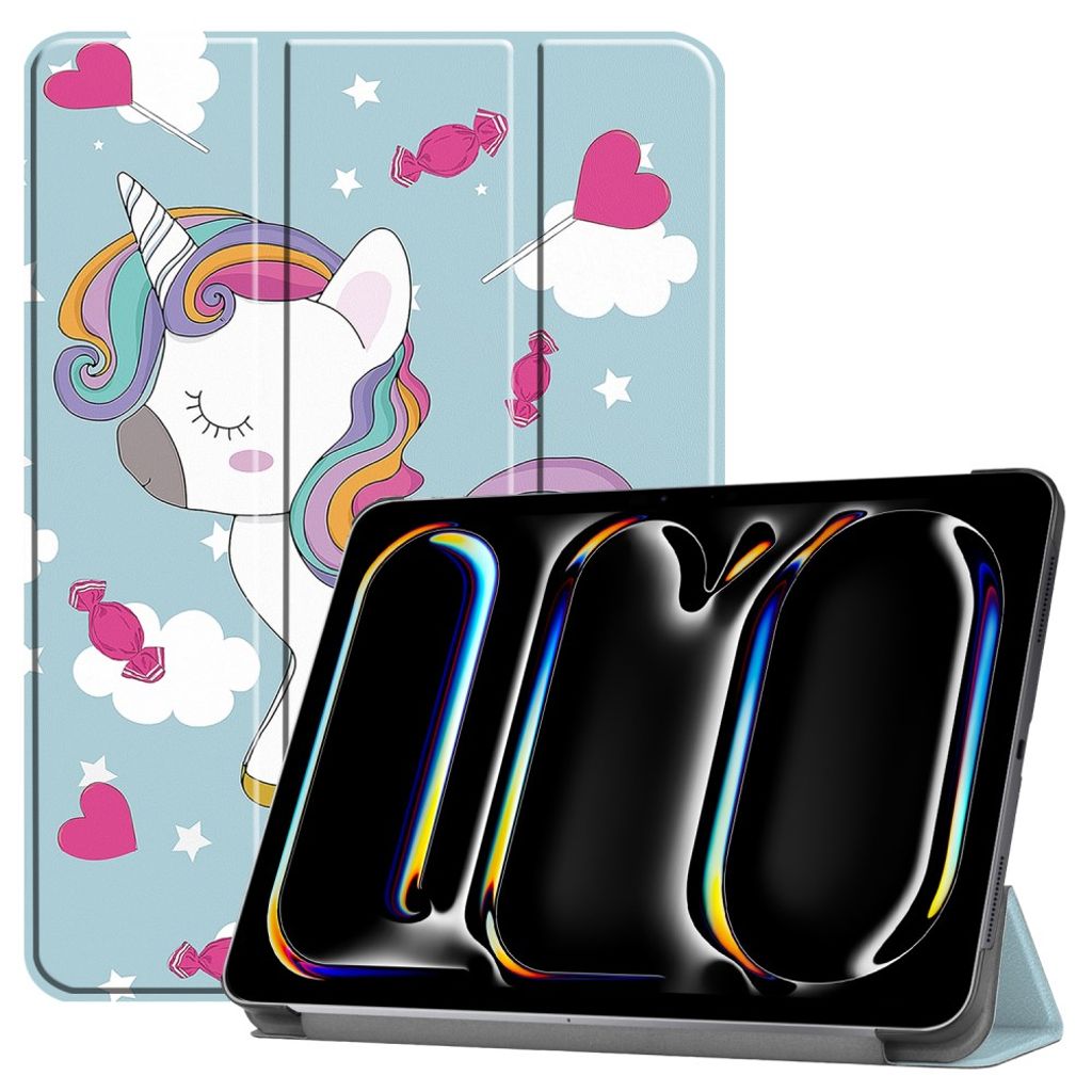iPad Pro 11" 2024 Trifold cover with print - Horse — Övrigt