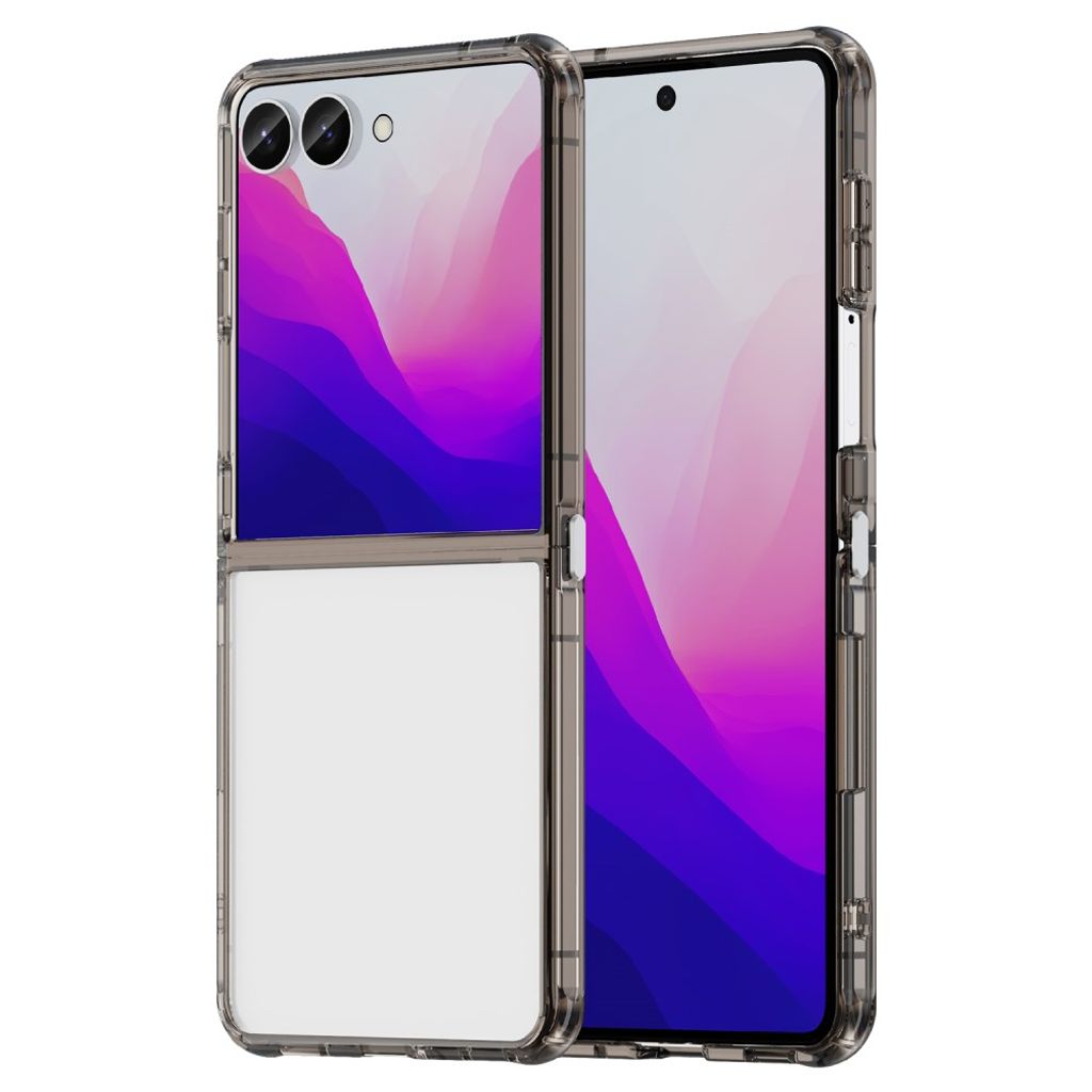 Samsung Galaxy Z Flip8 Case with Acrylic Back - Black — Samsung